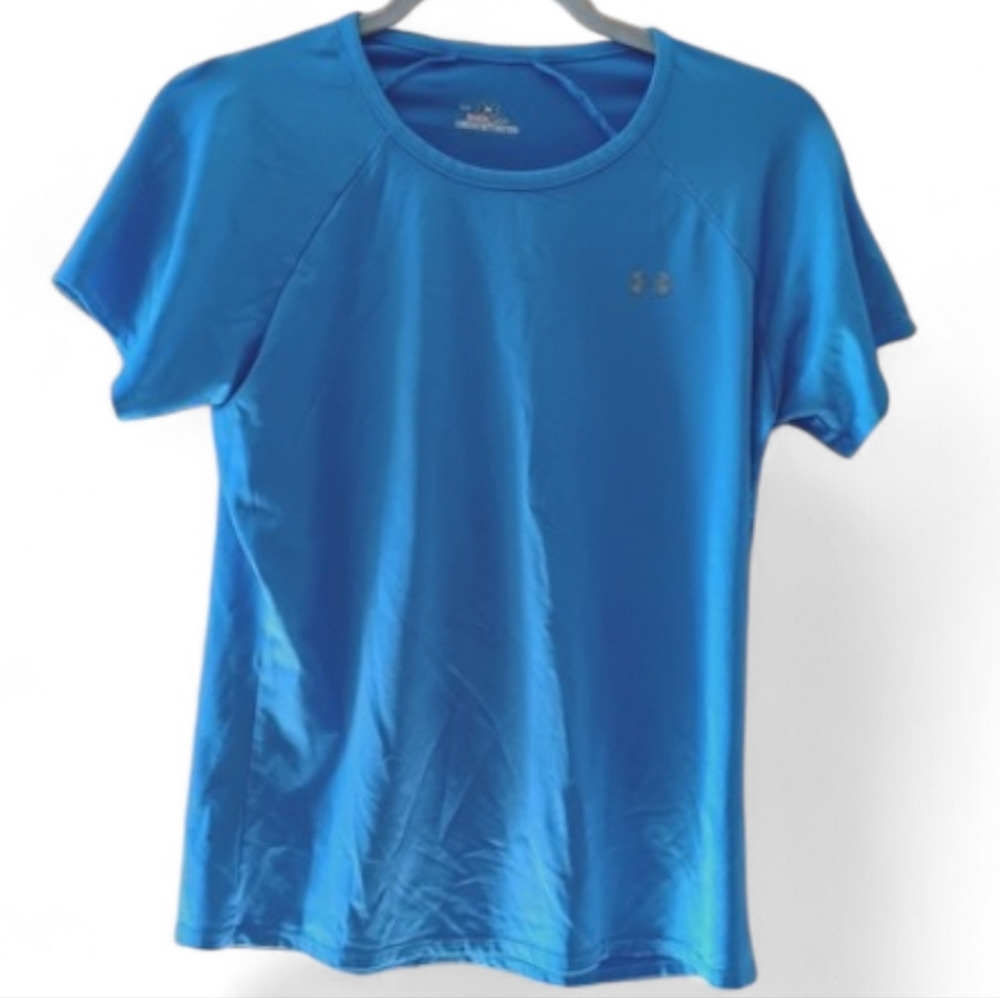 Under Armour HeatGear Turquoise Men's Tee Size M